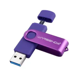 USB flash disk 2 v 1 - 16 GB - 128 GB - 6 barev