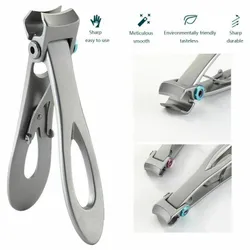 Německo Nerezové nůžky na nehty Trimmer Manikúra Nail Cutter Butterfly Pedikúra Finger Toe Nůžky na nehty Clipper Big Size