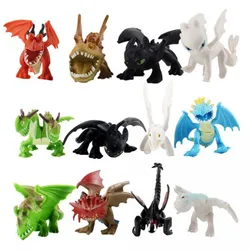 Set 12 dětských figurek draků