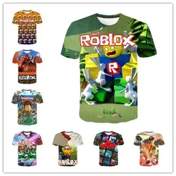 Unisex tričko s krátkým rukávem pro děti i dospělé s motivy oblíbené hry ROBLOX