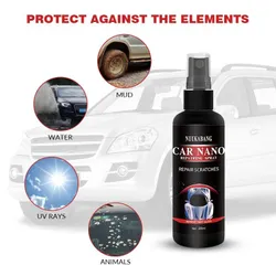 120ml 500ml Keramický nátěr ve spreji Nano Car anti Scratch Spray Nano Hydrophobic Coating Liquid Glass Coating Car Paint Care