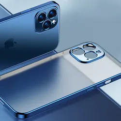 Luxusní silikonový kryt pro iPhone 11, 12, 13 Pro, Max Mini, X, XR 7, 8 Plus, SE 2020