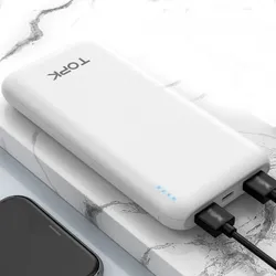 Powerbanka 18W QC3.0 10000mAh bílá Laine