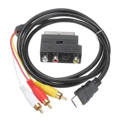 HDMI na RCA AV / scart adaptér