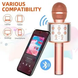 Bezdrátový mikrofon na karaoke s Bluetooth VOCALIX