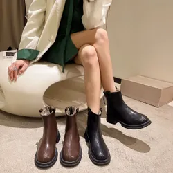 Dámské zimní chelsea boots s kožíškem - teplé a stylové