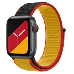 Nylonový řemínek pro Apple Watch s vlajkou Německa 38 mm / 40 mm / 41 mm