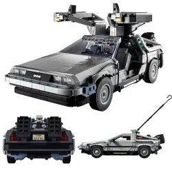 Technická stavebnice modelu auta z filmové série Návrat do budoucnosti - Back to the Future