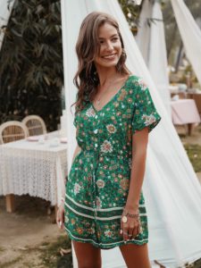 Dámské letní květinové šaty Olivia