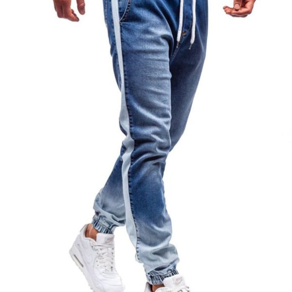 Pánské skinny džíny s lampasy Kendall