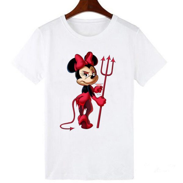Dámské stylové tričko Devil Minnie