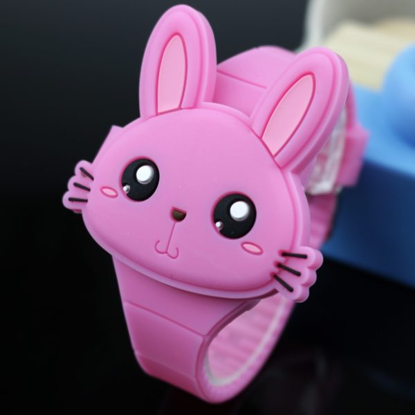 Dětské roztomilé digitální hodinky Rabbit