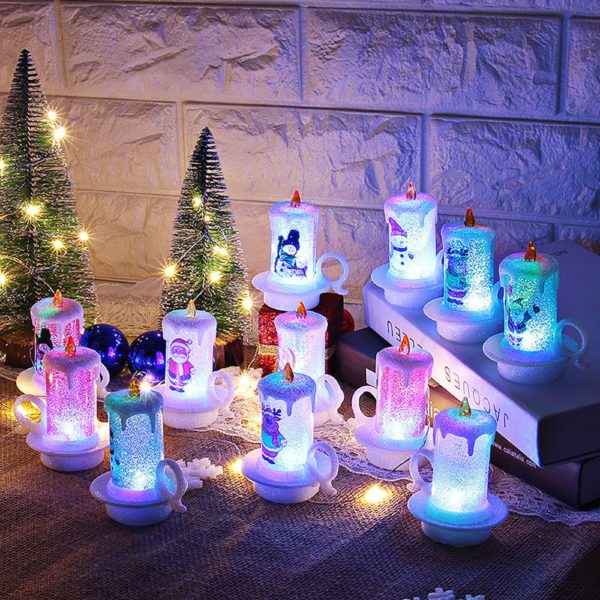 Vánoční dekorační LED svíčka Darsh