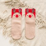 Dámské luxusní ponožky s vánočním motivem