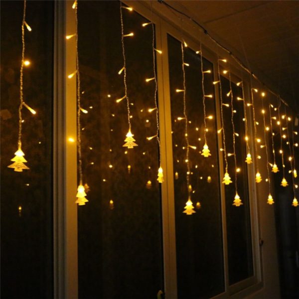 Vánoční LED osvětlení do okna Dale