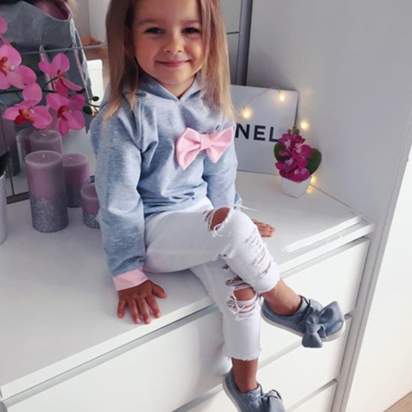 Dívčí roztomilý set - mikina a kalhoty