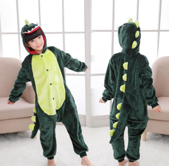 Dětské zvířecí pyžamo dinosaurus