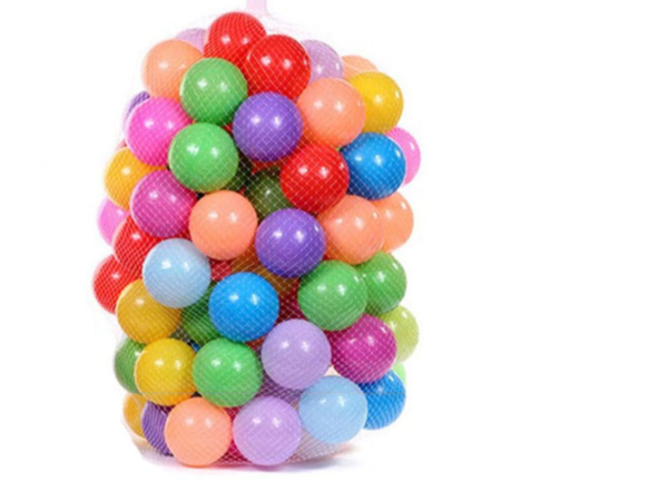 Plastové balónky pro děti ve dvou barevných variantách