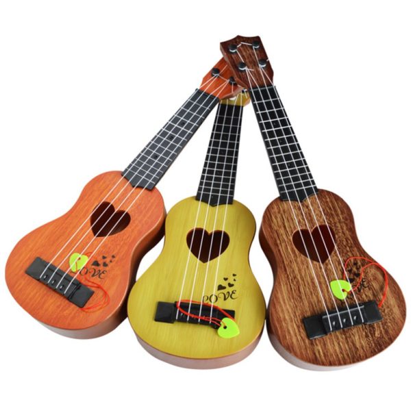 Dětské ukulele ve třech barvách