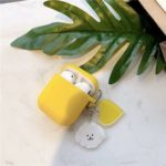 Stylové silikonové pouzdro na Airpods sluchátka s krásným přívěškem
