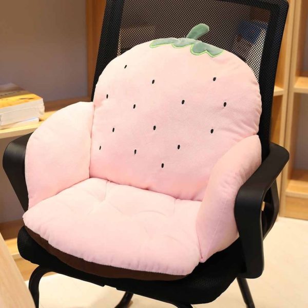 Pohodlný polštář na židli – Ovoce