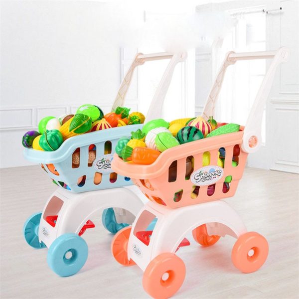 Nákupní košík se zeleninou pro děti