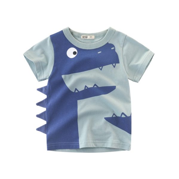 Dětské stylové tričko s Dino bodlinky