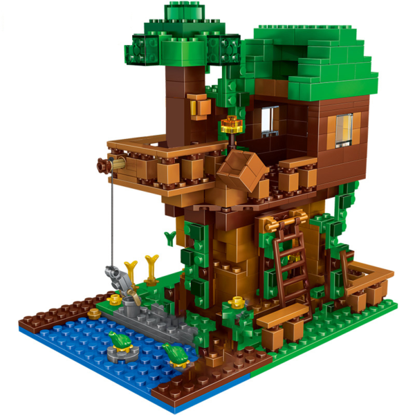 Dětská stavebnice Tree House s figurkami