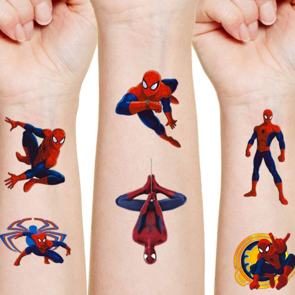 Smývatelné tetovaní pro děti - Spiderman