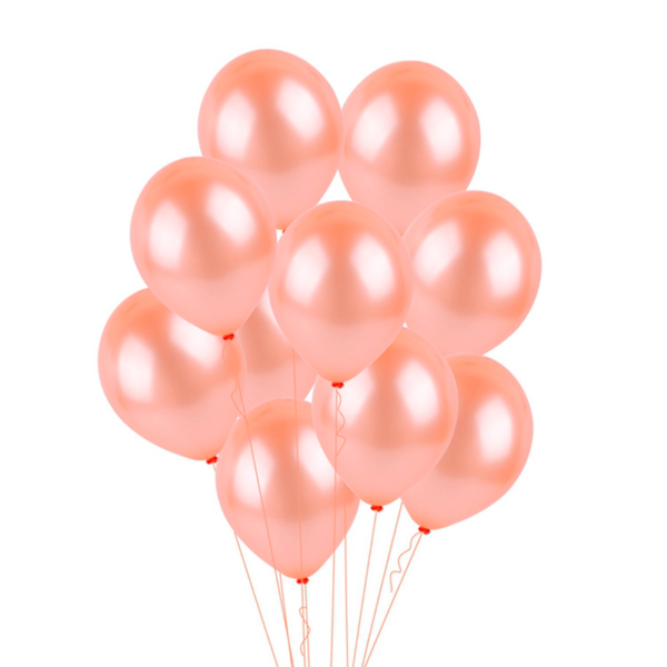 Rose Gold set nafukovacích balónků