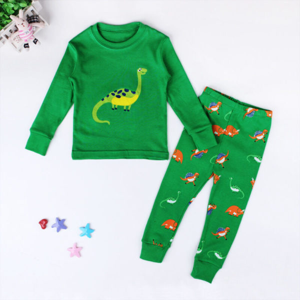 Dětské chlapecké pyžamo s potiskem dinosaura