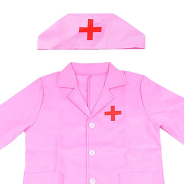 Dětský maškarní lékařský kabátek + čepička