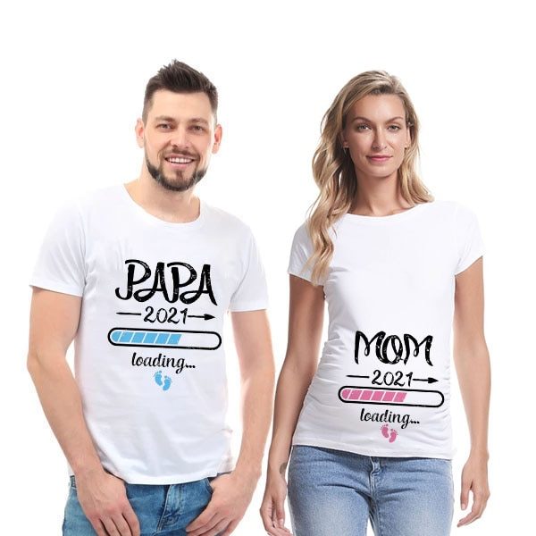 Suprové rodičovské triko pro maminky a tatínky - načítání miminka