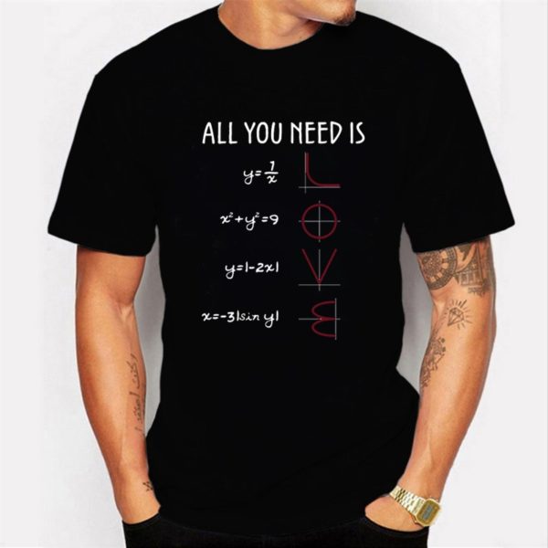 Pánské vtipné matematické tričko s krátkým rukávem