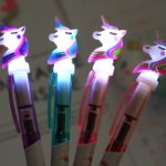 Světélkující Unicorn kuličkové pero