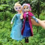 Roztomilé dětské panenky Elsa a Anna - 50cm, Anna a Elsa