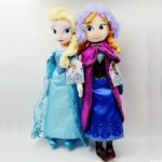Roztomilé dětské panenky Elsa a Anna - 50cm, Anna a Elsa