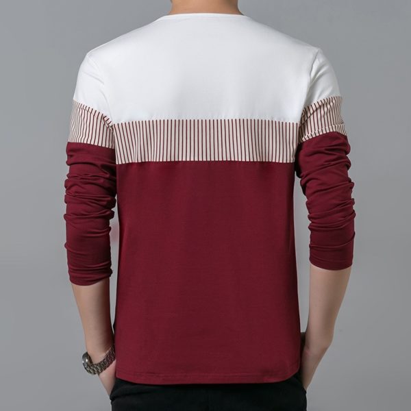 Pánské módní tričko Hodge - Cervena, 4xl