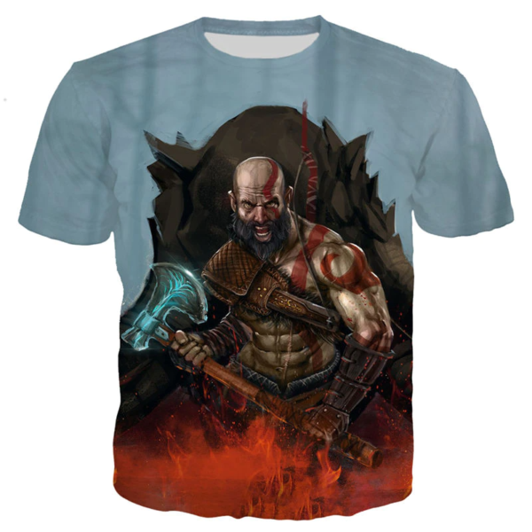 Luxusní stylové tričko pro hráče God of War - 11, 5XL