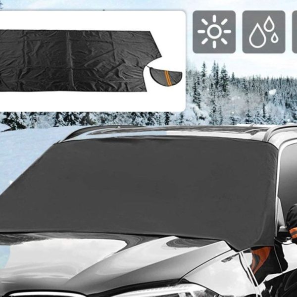 Magnetický kryt na auto proti mrazu a slunci