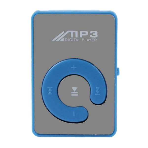 Mini MP3 přehrávač na poslech hudby - Modra