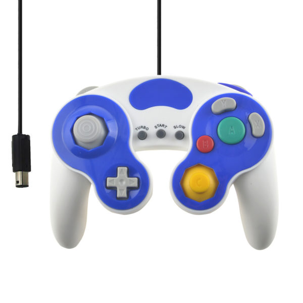 Herní ovladač pro Nintendo GameCube - 4 barvy - Bila