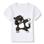 Chlapecké tričko Dabbing s kočkou - 6 variant - 9, F