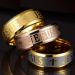 Dámský prsten Ježíš - 5 barev - Seda, 12