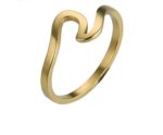 Dámský prsten VLNKA - 3 barvy - Svitive-zlata, 10