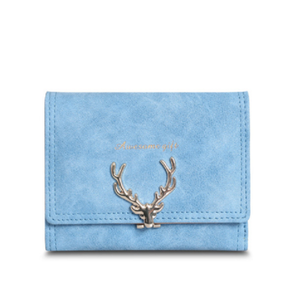Dámská peněženka s jelenem - Modra