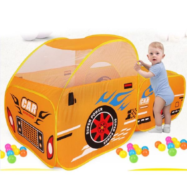 Dětský stan ve tvaru auta