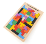 Barevné tetris puzzle