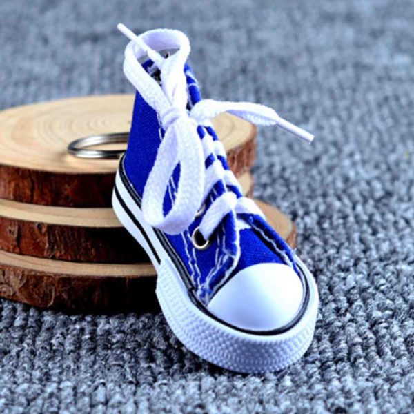 Dámská klíčenka Mini bota - 6 barev - Modra