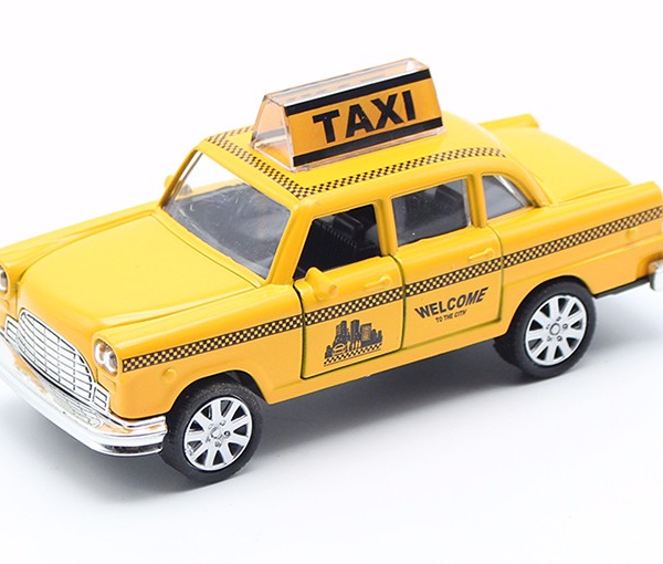 Taxi autíčko - Žluté